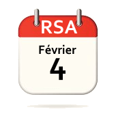 Le RSA de janvier sera versé le : vendredi 4 février 2022